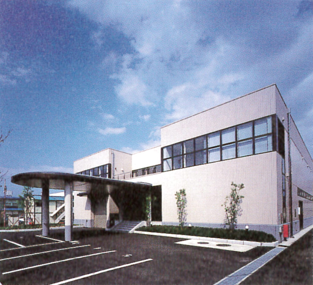 平成6年竣工直前の松任第一工場